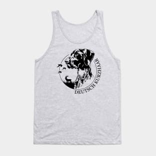 Deutsch Kurzhaar dog portrait Tank Top